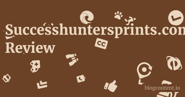 Successhuntersprints.com Review 1 by Partners