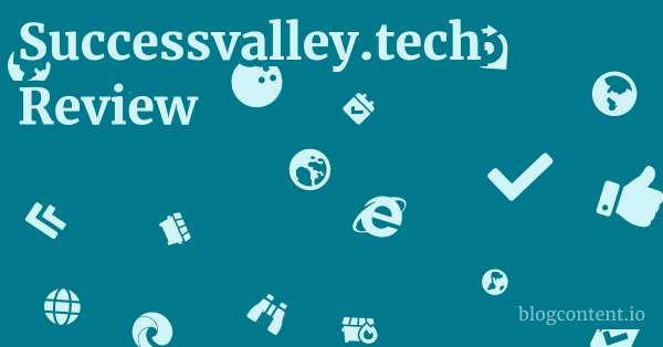 Successvalley.tech Review 1 by Partners