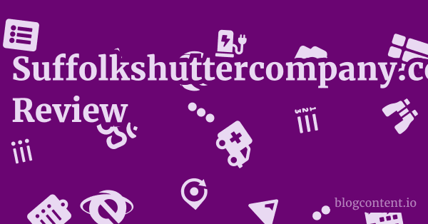 Suffolkshuttercompany.co.uk Review 1 by Partners