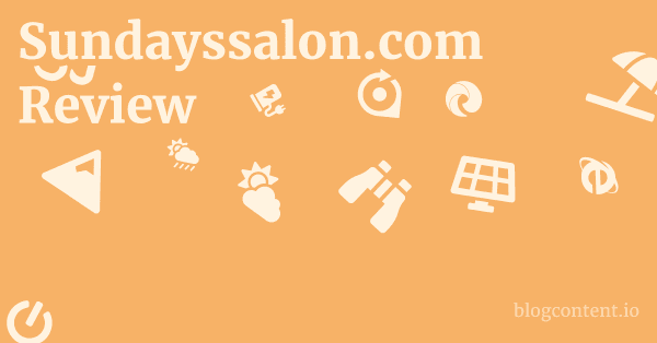 Sundayssalon.com Review 1 by Partners