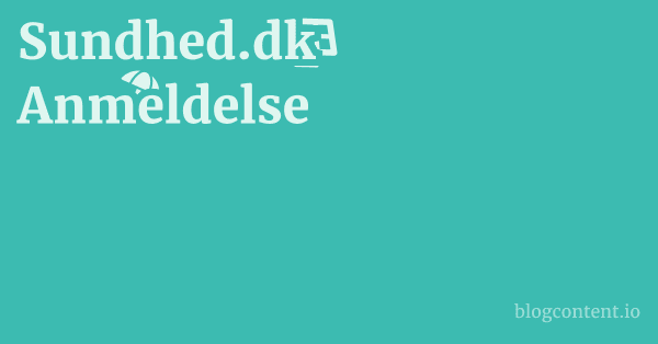 Sundhed.dk Anmeldelse