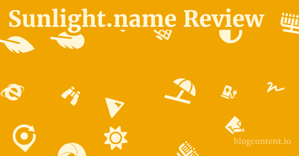 Sunlight.name Review 1 by Partners