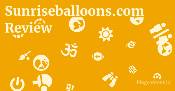 Sunriseballoons.com Review 1 by Partners