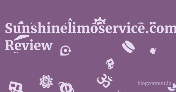 Sunshinelimoservice.com Review 1 by Partners