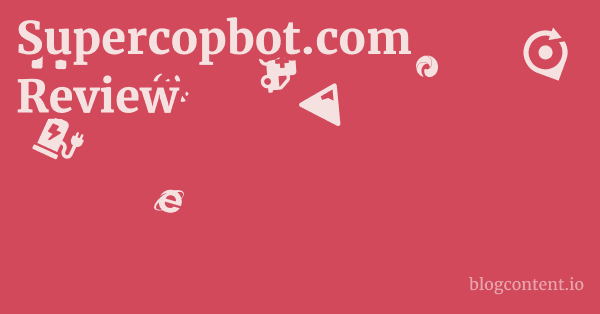 Supercopbot.com Review 1 by Partners