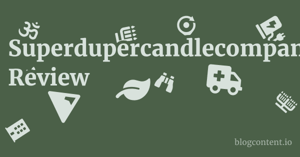 Superdupercandlecompany.com Review 1 by Partners