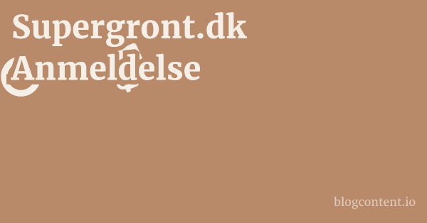 Supergront.dk Anmeldelse 1 by Partners