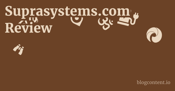 Suprasystems.com Review 1 by Partners