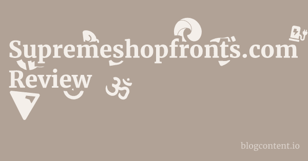 Supremeshopfronts.com Review 1 by Partners