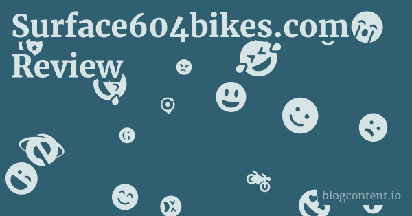 Surface604bikes.com Review 1 by Partners