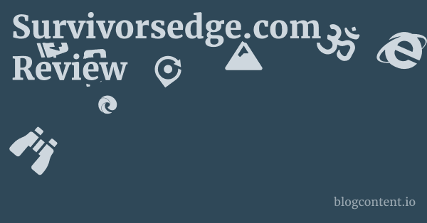 Survivorsedge.com Review 1 by Partners