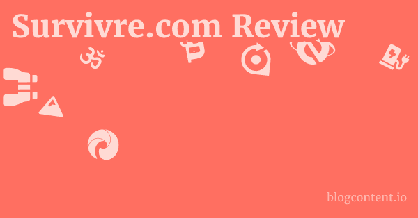 Survivre.com Review 1 by Partners