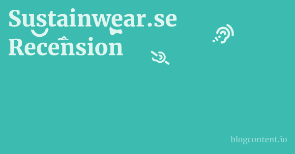 Sustainwear.se Recension