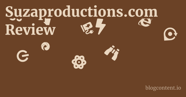 Suzaproductions.com Review 1 by Partners