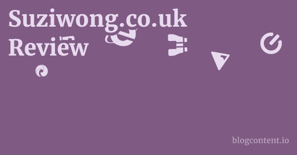 Suziwong.co.uk Review 1 by Partners
