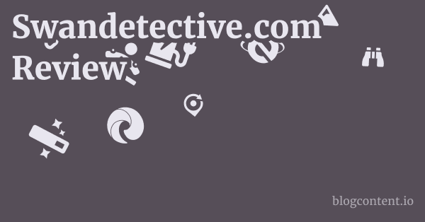 Swandetective.com Review 1 by Partners