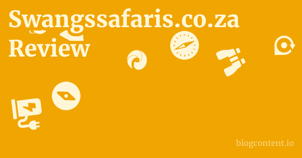 Swangssafaris.co.za Review 1 by Partners