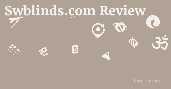 Swblinds.com Review 1 by Partners