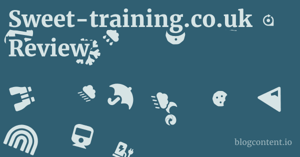 Sweet-training.co.uk Review 1 by Partners