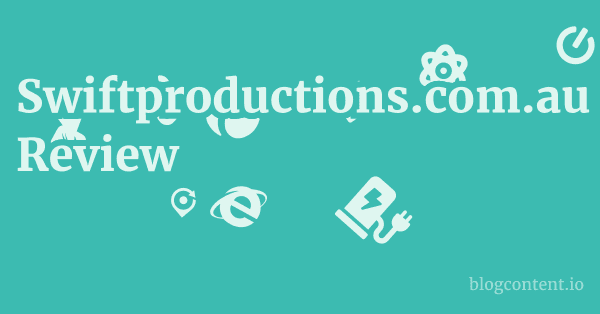 Swiftproductions.com.au Review 1 by Partners