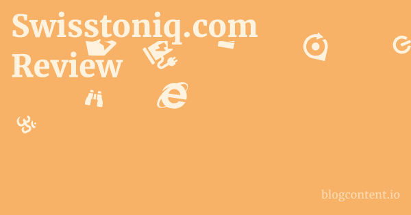 Swisstoniq.com Review 1 by Partners