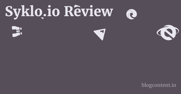 Syklo.io Review 1 by Partners