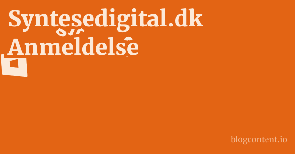 Syntesedigital.dk Anmeldelse 1 by Partners