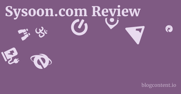 Sysoon.com Review 1 by Partners
