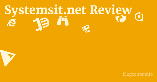Systemsit.net Review 1 by Partners