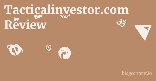 Tacticalinvestor.com Review 1 by Partners