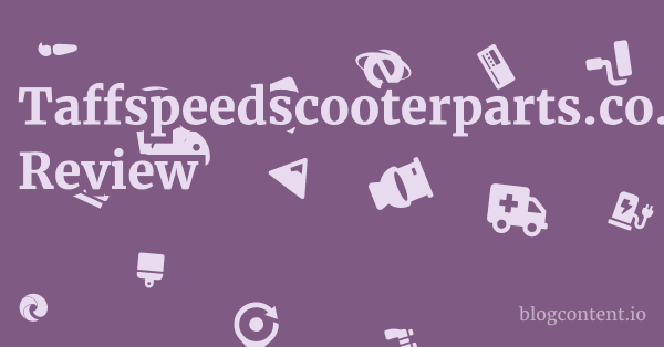 Taffspeedscooterparts.co.uk Review 1 by Partners
