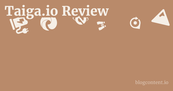 Taiga.io Review 1 by Partners