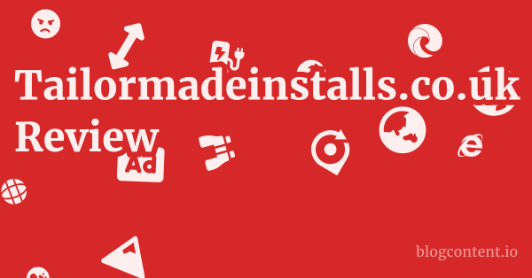 Tailormadeinstalls.co.uk Review 1 by Partners