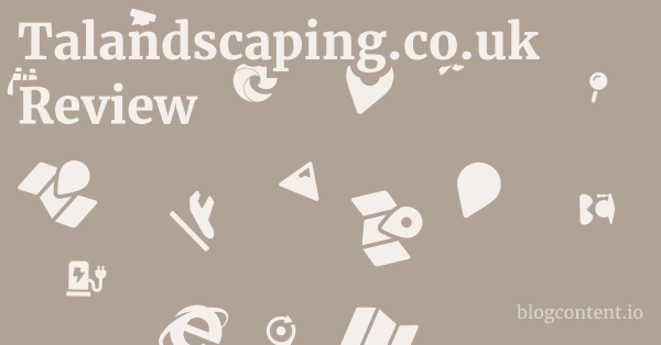 Talandscaping.co.uk Review 1 by Partners