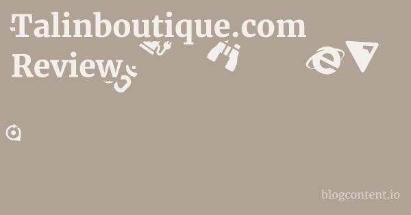 Talinboutique.com Review 1 by Partners