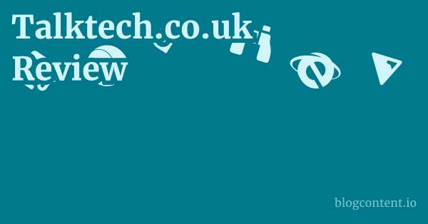 Talktech.co.uk Review 1 by Partners
