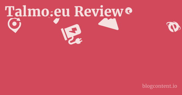Talmo.eu Review 1 by Partners