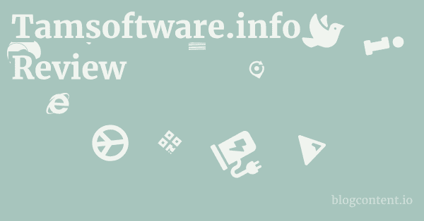 Tamsoftware.info Review 1 by Partners