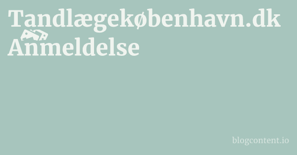 Tandlægekøbenhavn.dk Anmeldelse 1 by Partners