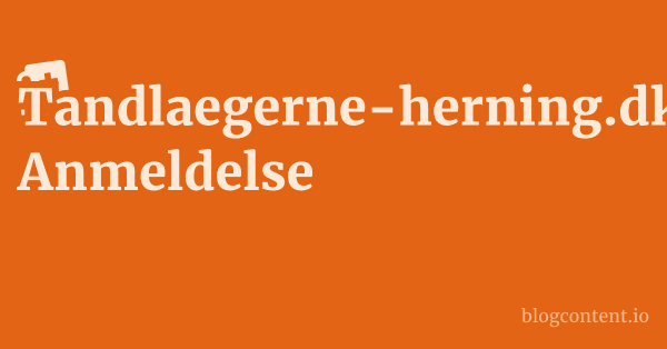 Tandlaegerne-herning.dk Anmeldelse 1 by Partners