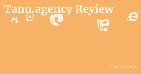 Tanu.agency Review 1 by Partners