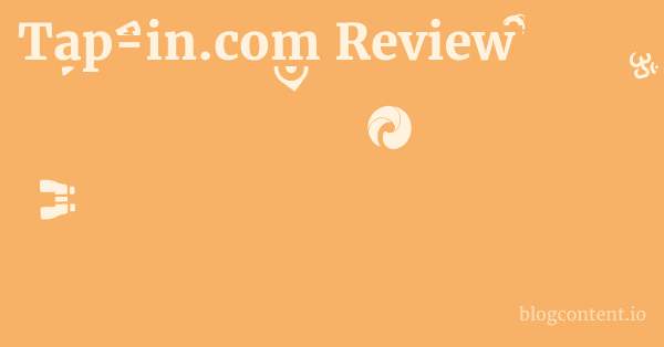 Tap-in.com Review 1 by Partners