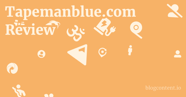 Tapemanblue.com Review 1 by Partners