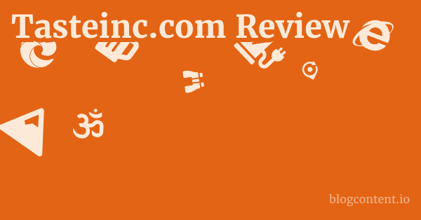 Tasteinc.com Review 1 by Partners