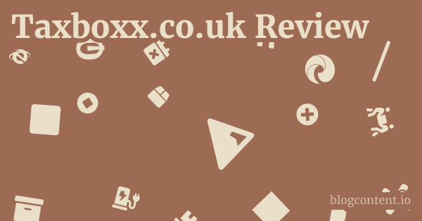 Taxboxx.co.uk Review 1 by Partners
