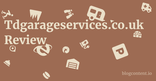 Tdgarageservices.co.uk Review 1 by Partners
