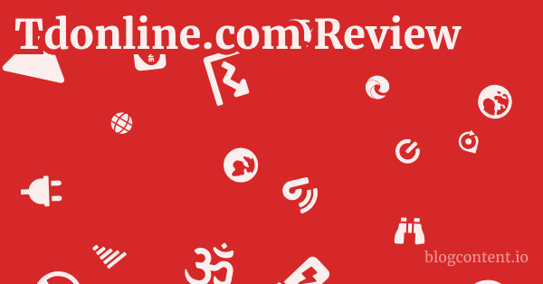 Tdonline.com Review 1 by Partners