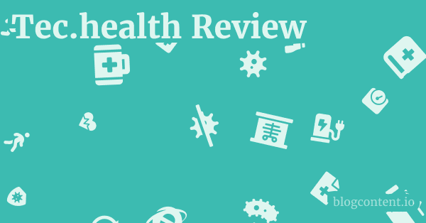 Tec.health Review 1 by Partners