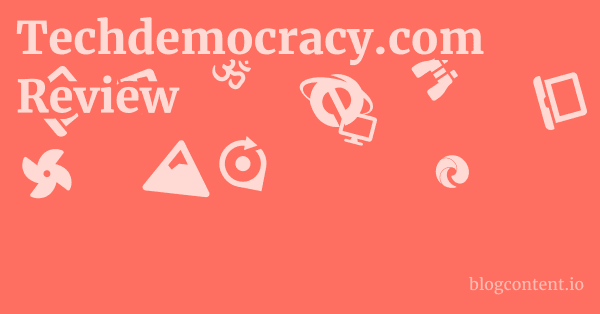Techdemocracy.com Review 1 by Partners
