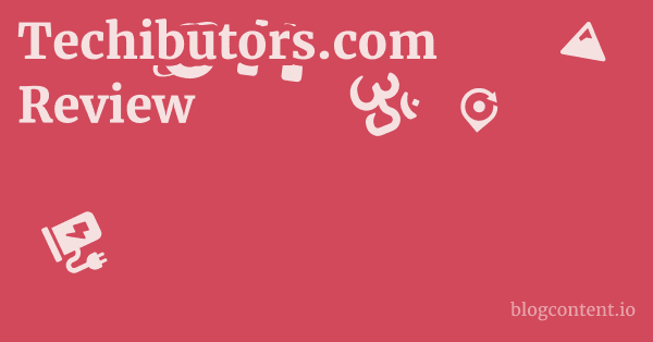 Techibutors.com Review 1 by Partners